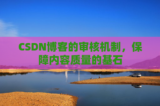 CSDN博客的审核机制，保障内容质量的基石